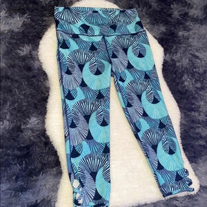 AERIE  Aqua Women High waisted crop Leggings